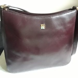 Etienne Aigner Bellagio Col Burgundy Shoulder Bag